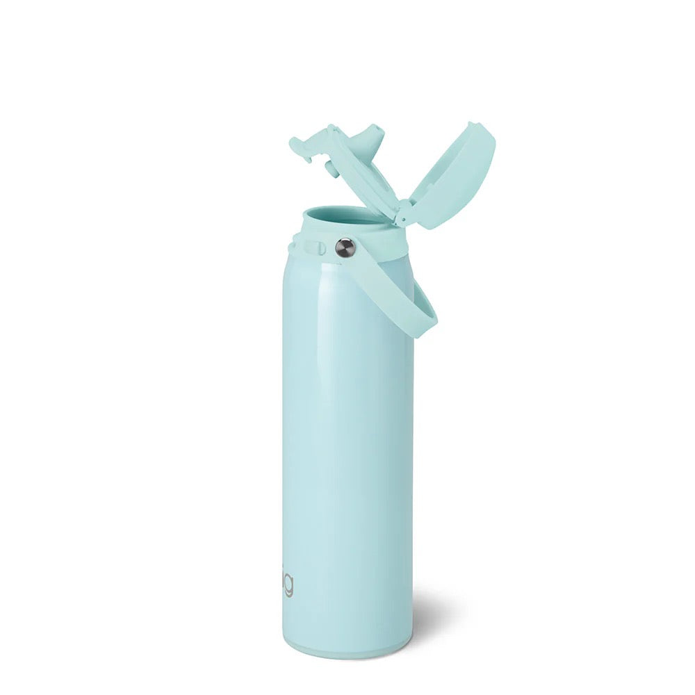 Shimmer Aquamarine Leakproof EZ Fill Bottle 22 oz