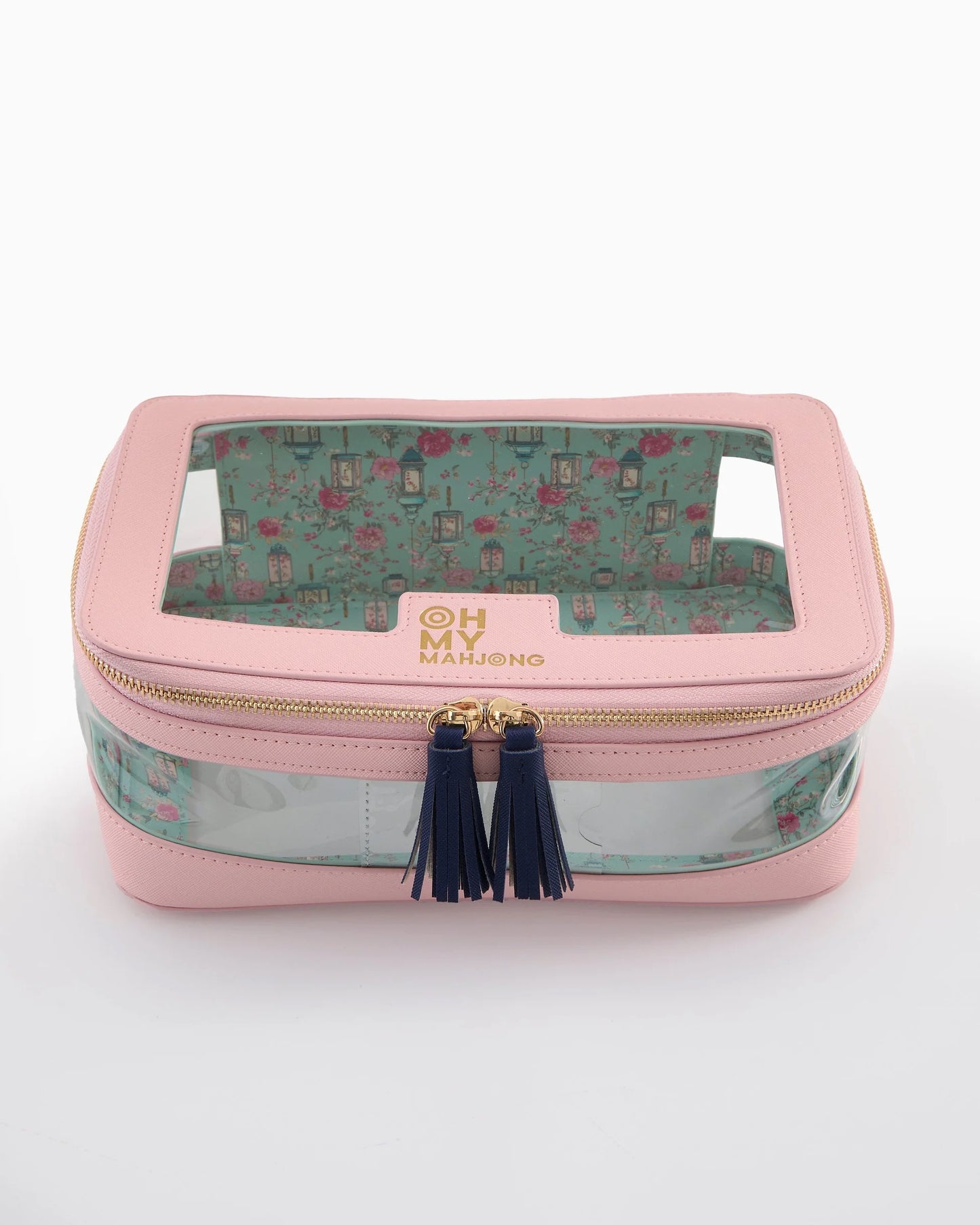 Oh My Mahjong Tile Storage Bag - Light Pink