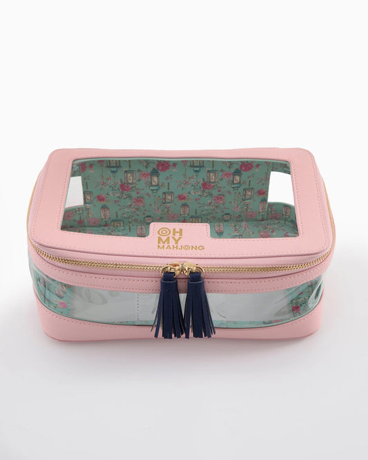 Oh My Mahjong Tile Storage Bag - Light Pink