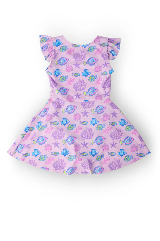 Ocean Friends Flutter Swimsuit