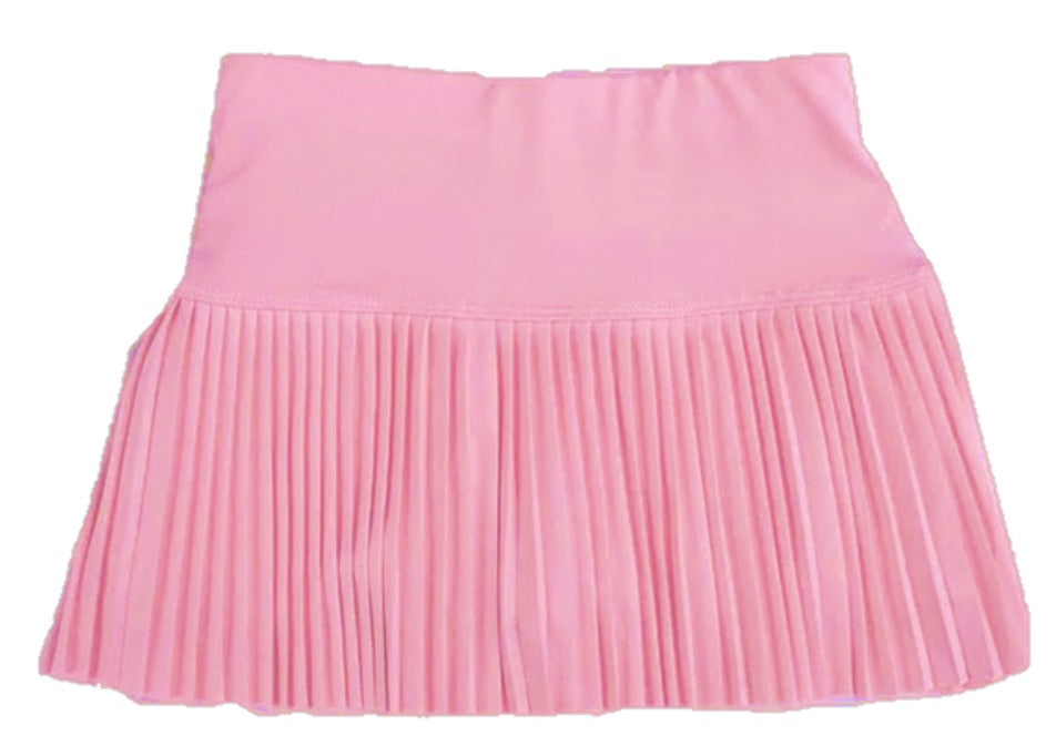 Pleated Skort - Chalk Pink