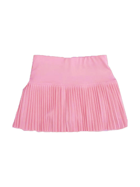 Pleated Skort - Chalk Pink
