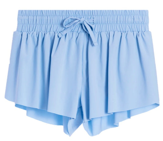 Fly Away Shorts - Chambray Blue