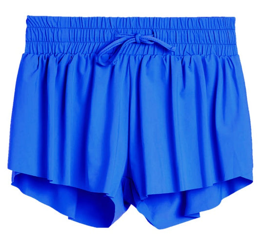 Fly Away Shorts - Bright Blue
