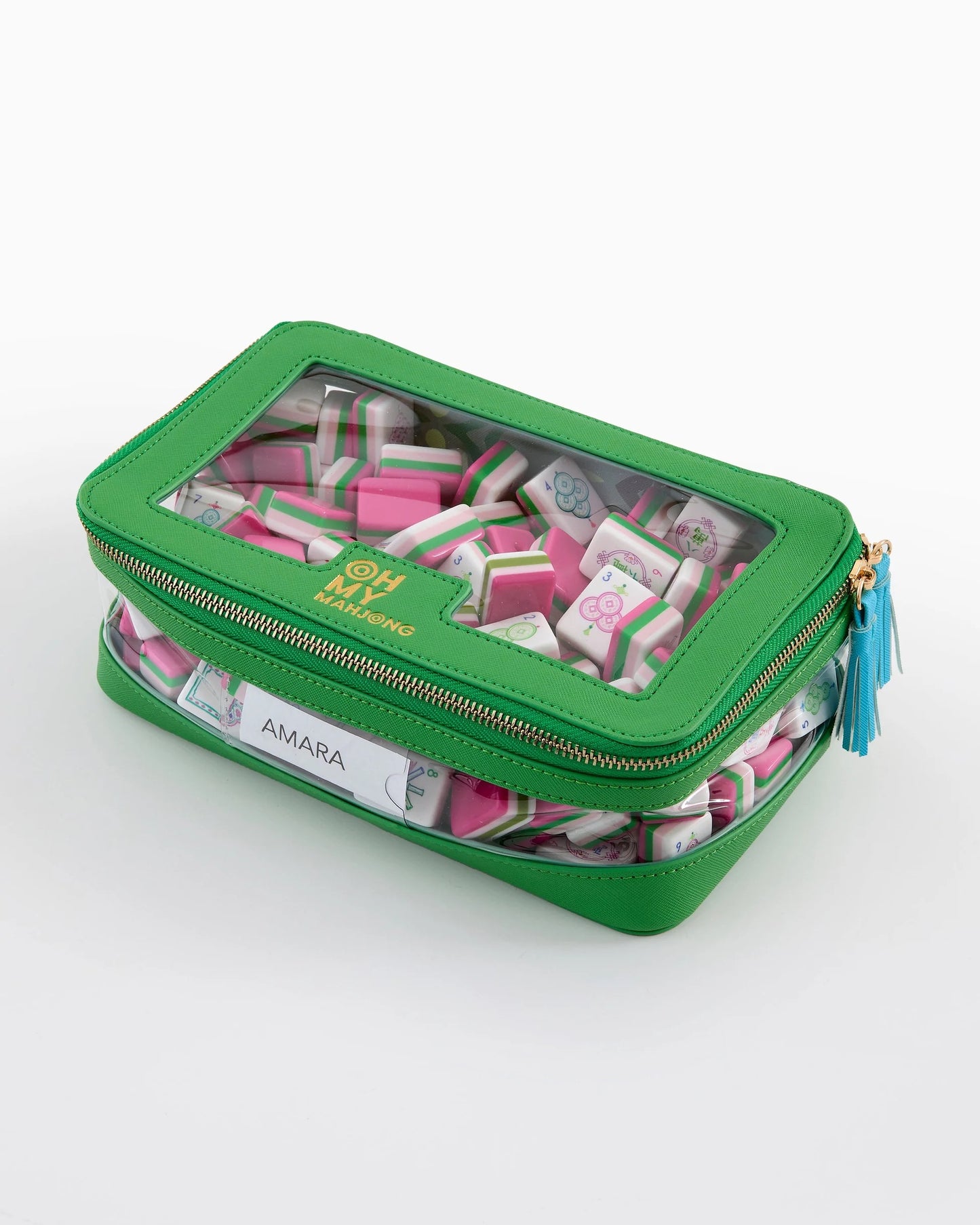 Oh My Mahjong Tile Storage Bag - Green
