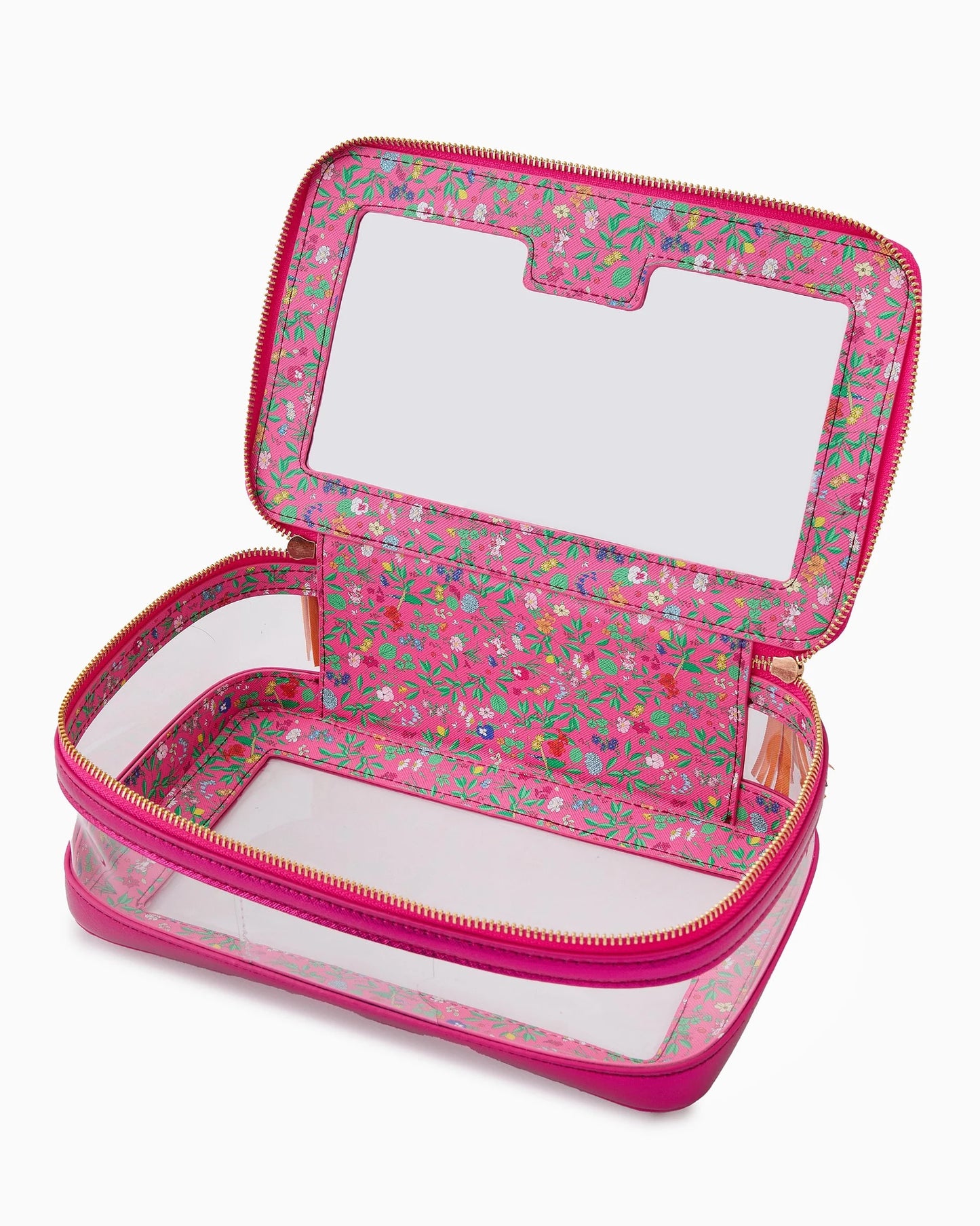 Oh My Mahjong Tile Storage Bag - Metallic Pink