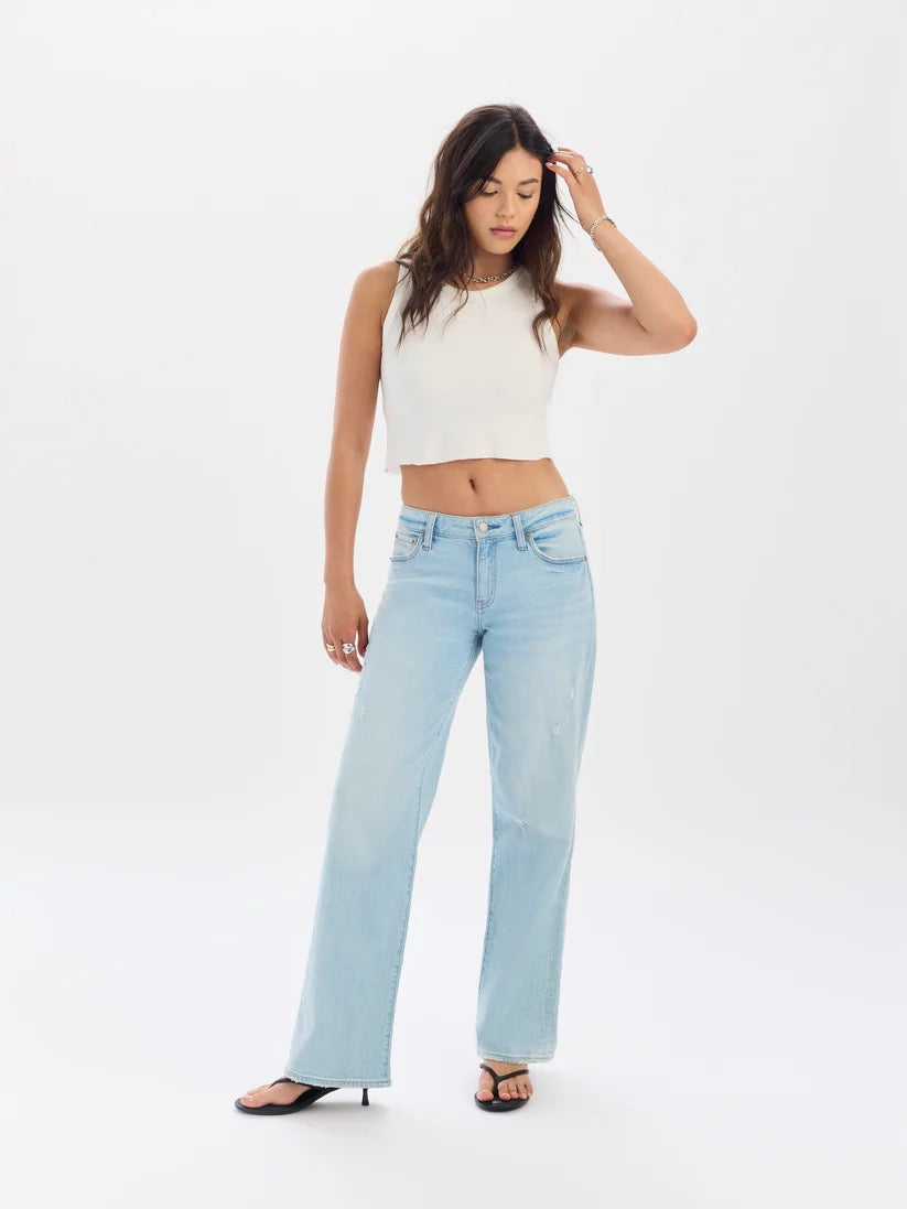 Keeper Low Rise Straight Jean - All Out