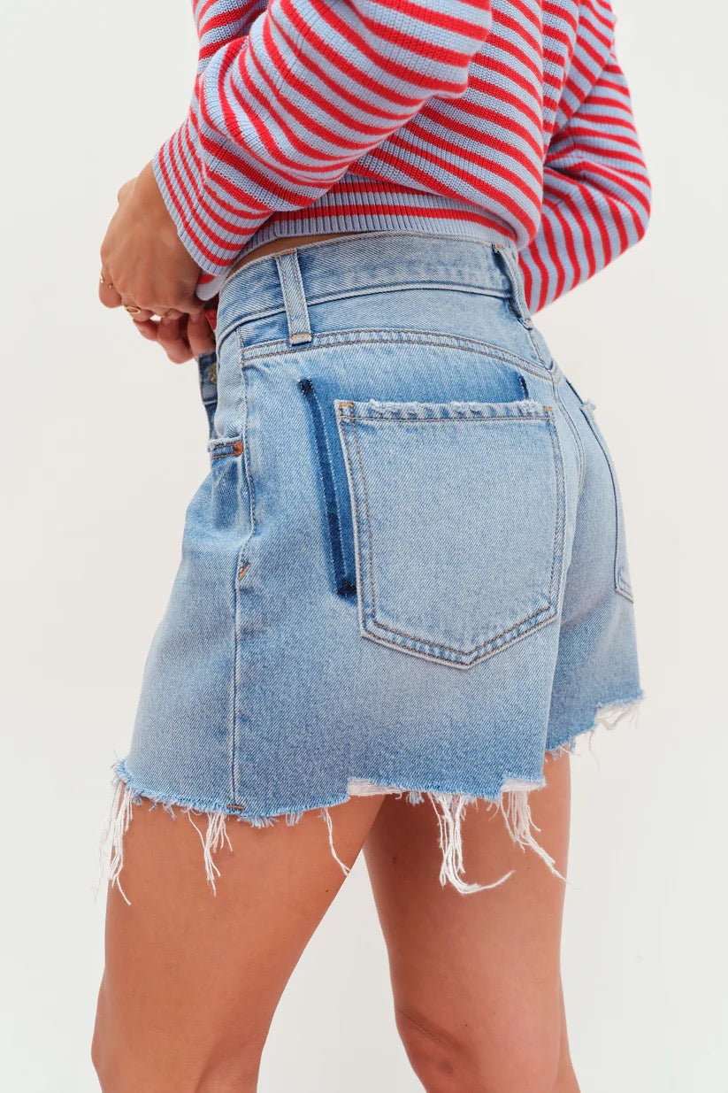 Crossroads Mid Rise Loose Short - Pulse Pulse