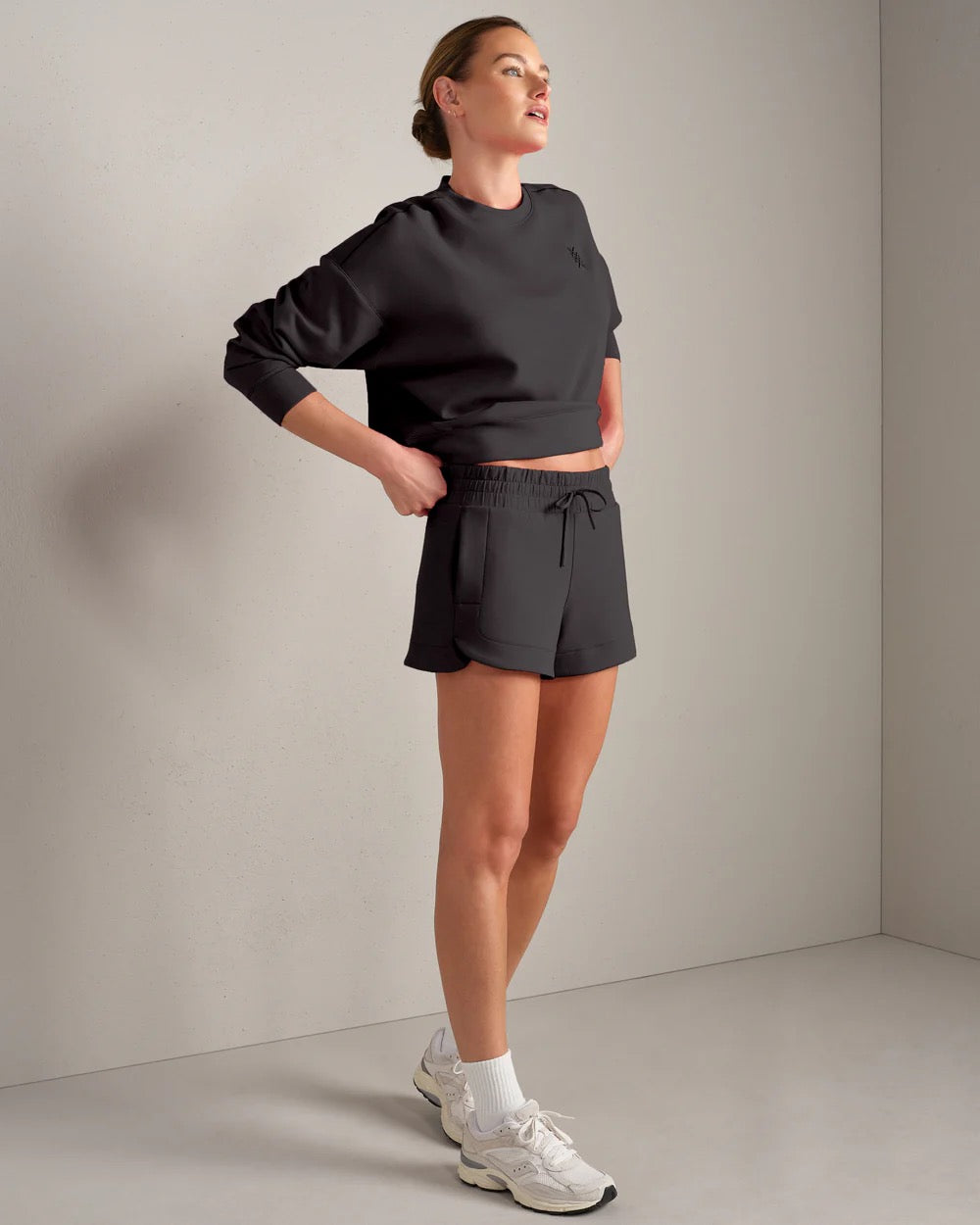 DreamGlow Shorts - Pure Black