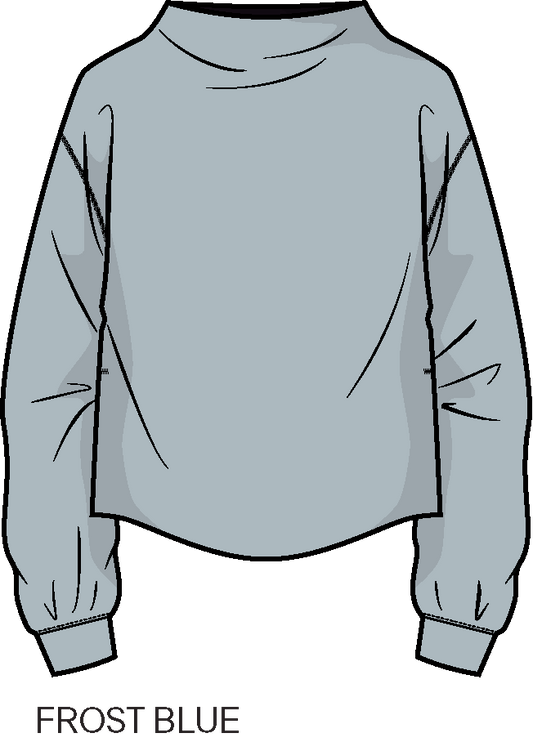 Dreamglow Easy Pullover - Frost Blue