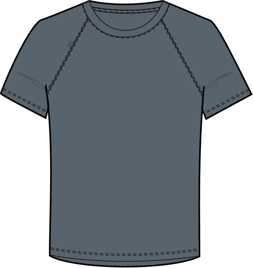 Reign Short Sleeve - Shadow Blue