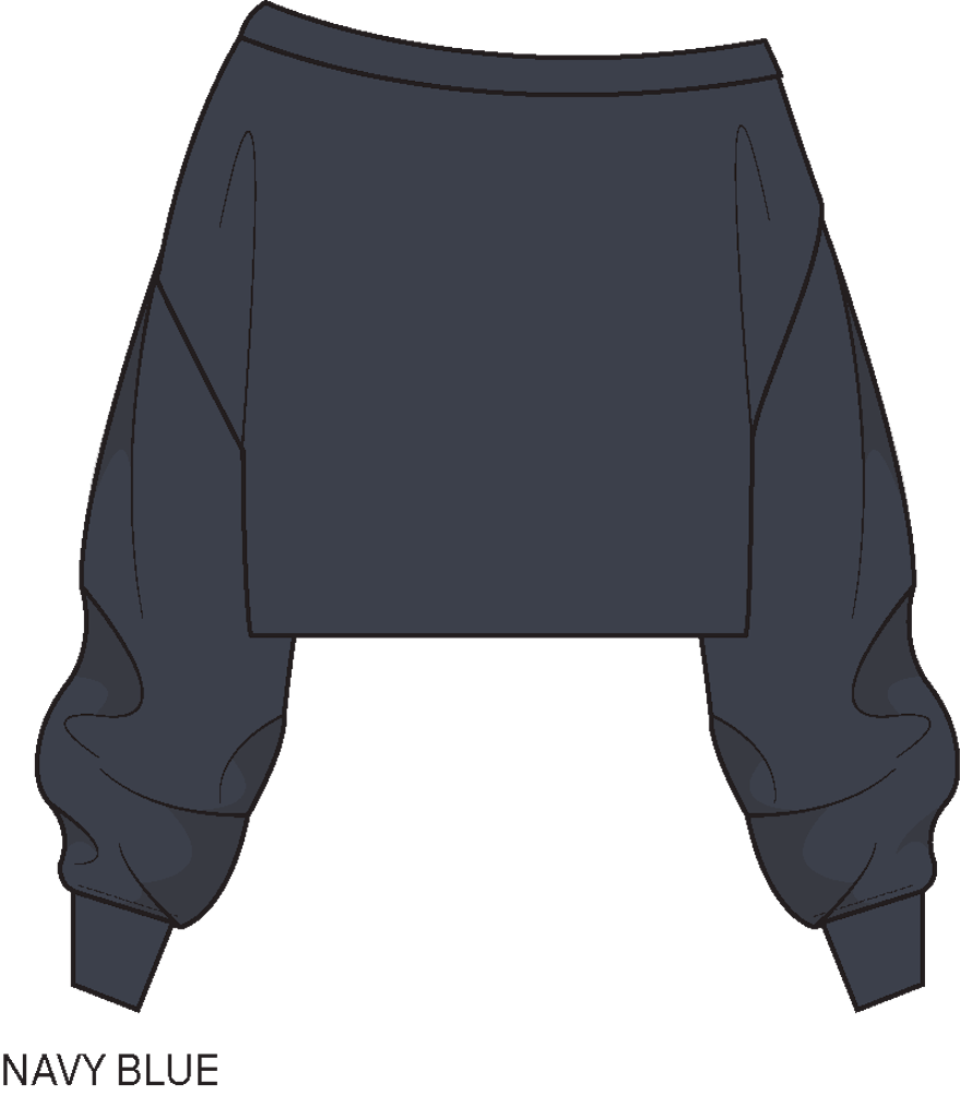 Dreamglow Bateau Top - Navy Blue