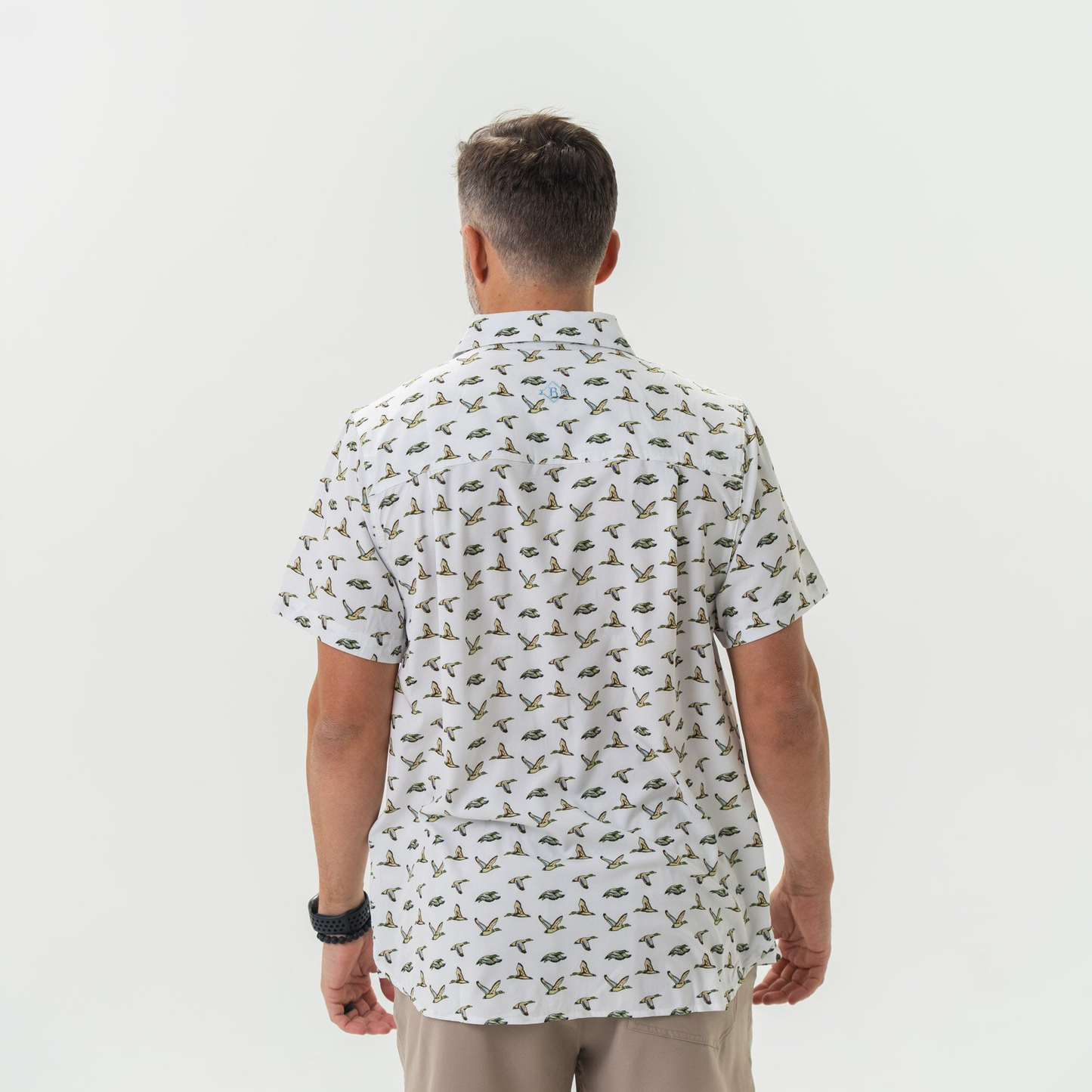 Performance Button Up - Flying Mallards