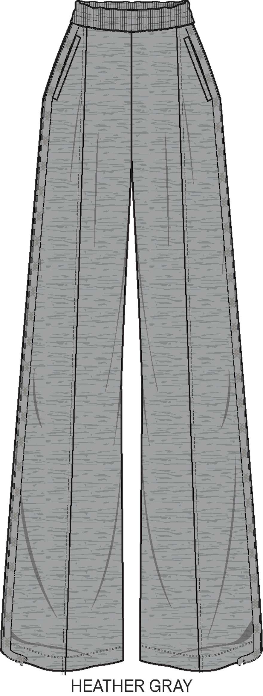 Dream Glow Trouser - Heather Gray