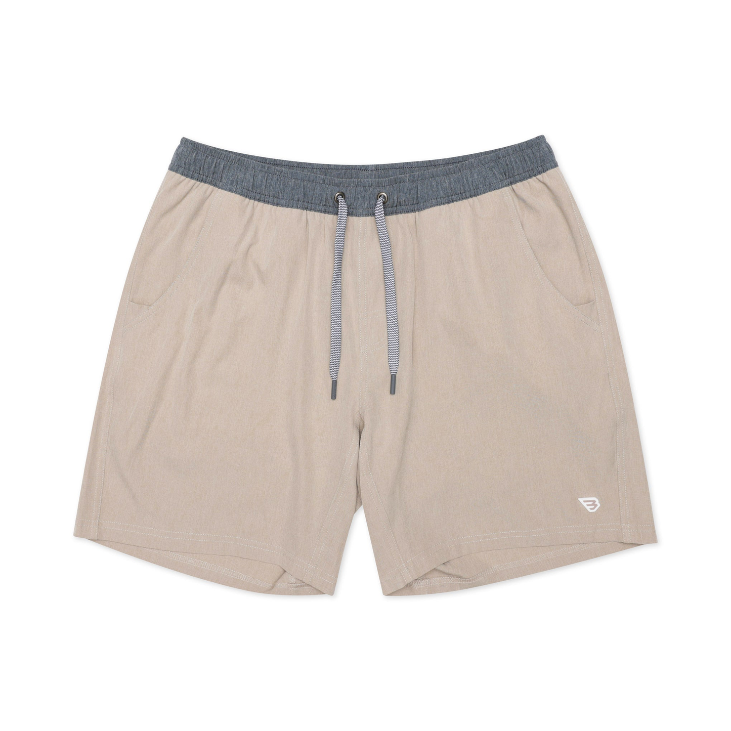 Athletic Short 5" - Heather Khaki / Camo Liner