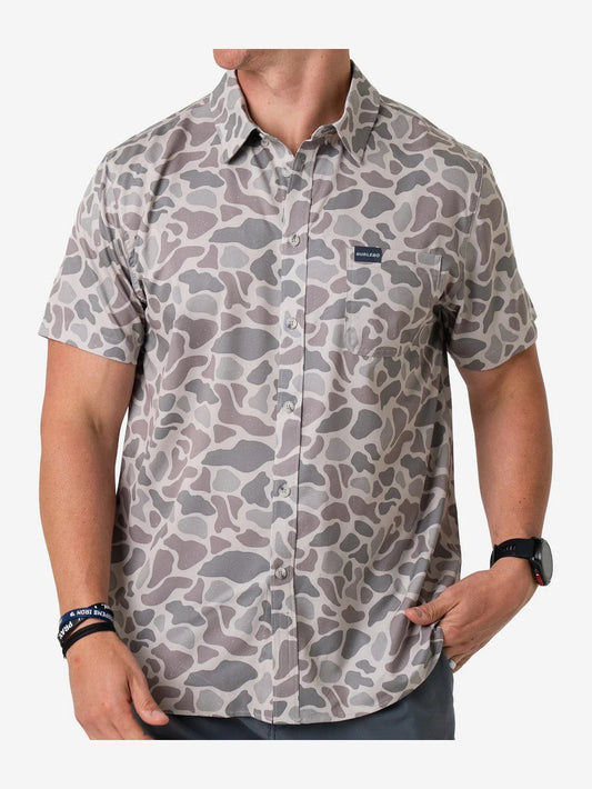 Performance Button Up - Classic Deer Camo