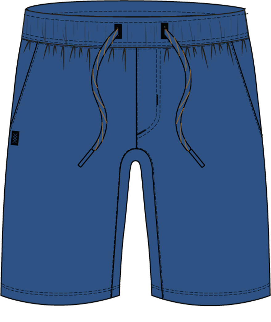 7" Pursuit Short Unlined - Deep Sea Blue
