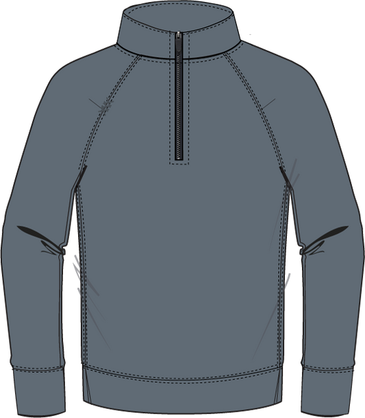 Dreamstate 1/4 Zip - Shadow Blue