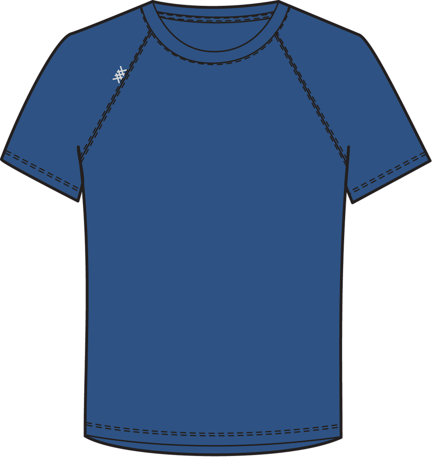 Reign Short Sleeve - Deep Sea Blue