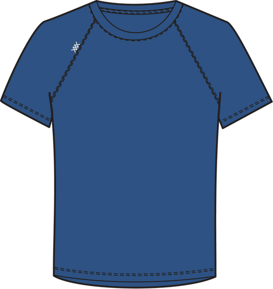 Reign Short Sleeve - Deep Sea Blue