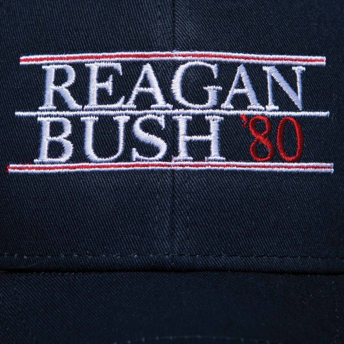 Reagan/Bush '80 Trucker Hat - Classic Navy