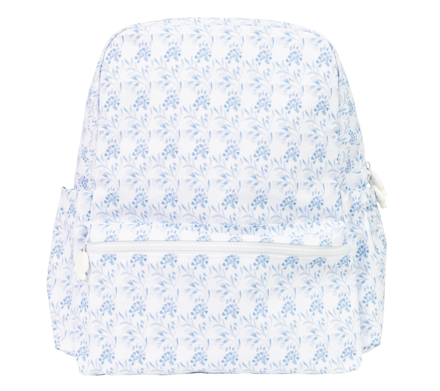 Large Navy Floral Backpack