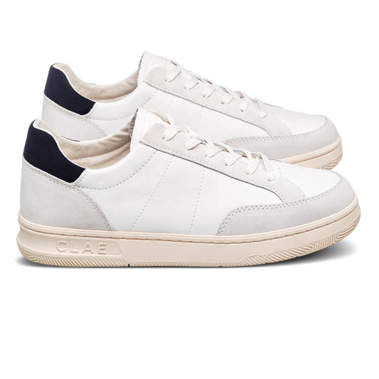 Monroe Venice Sneaker White Leather & Black