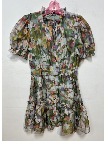 Gretta Dress - Watercolor Floral