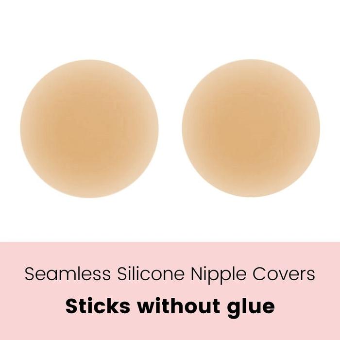 Silicone Nipple Covers - Beige