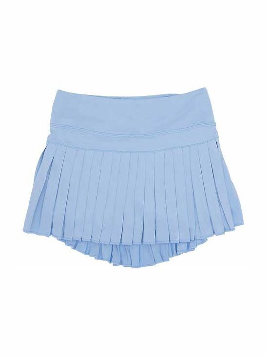 Mini Pleated Skort - Light Blue