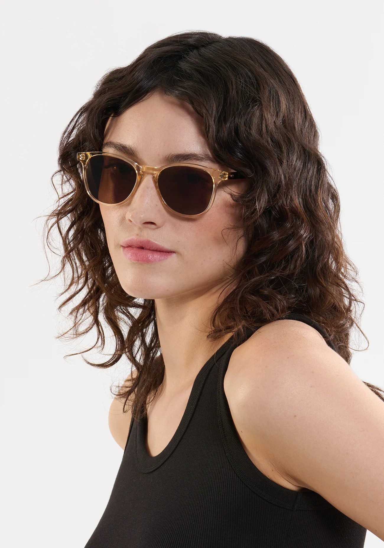 Olivier - Champagne + Rue Tortoise Polarized Sunglasses