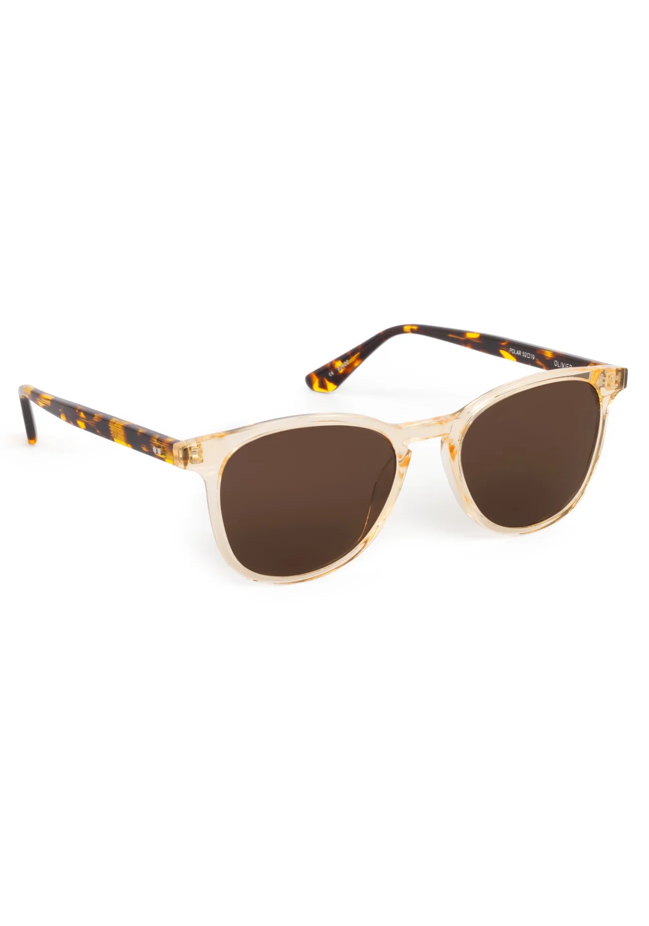 Olivier - Champagne + Rue Tortoise Polarized Sunglasses