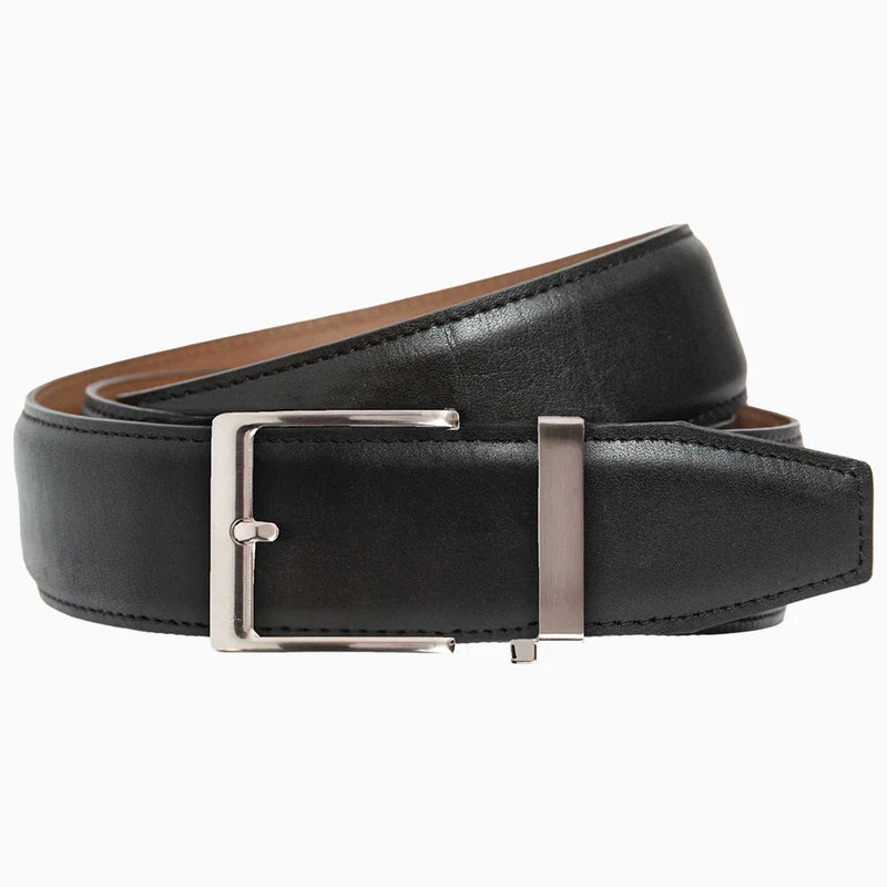 Go-In Smooth Black 2.0 Golf Ratchet Belt 1.38"