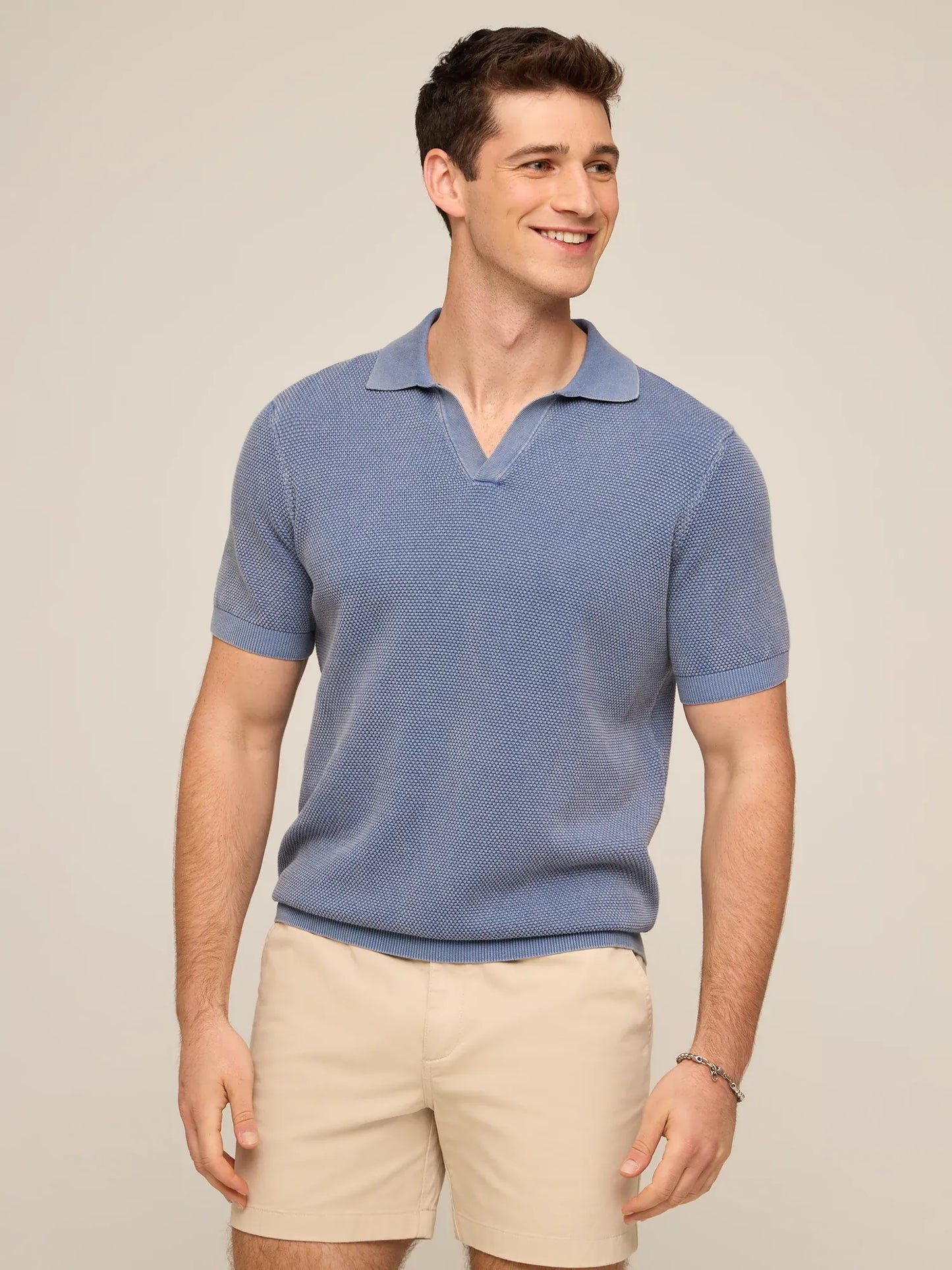 The Slate Sky (Knit Polo)