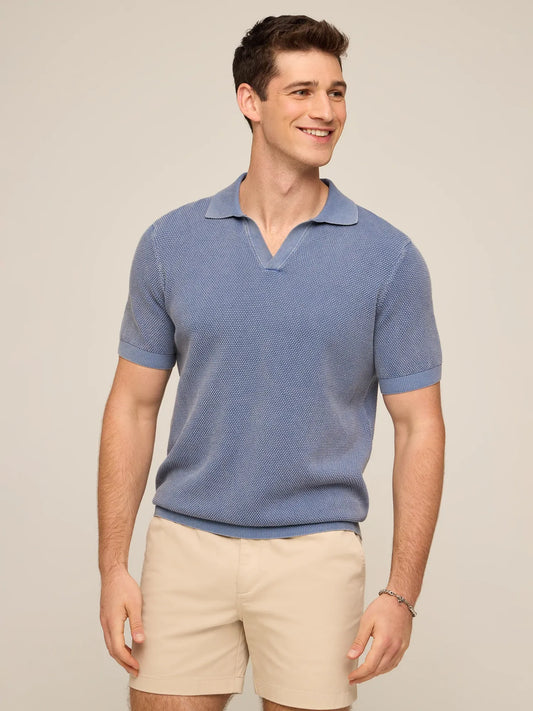 The Slate Sky (Knit Polo)