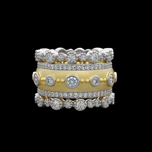 3 Piece Stackable Ring Set