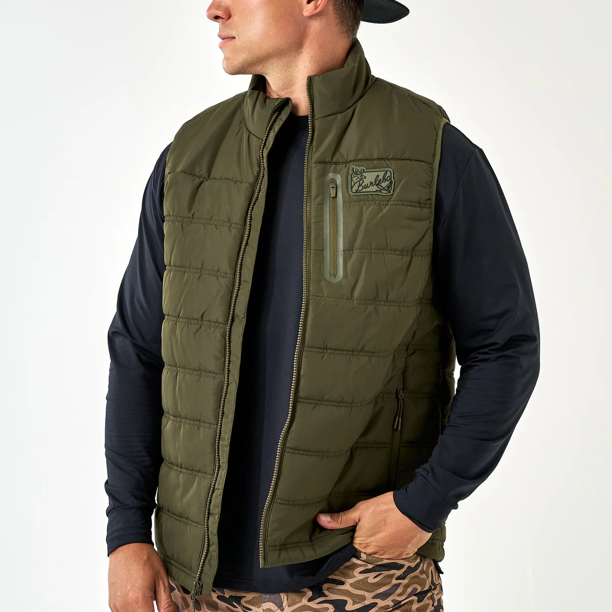 Puffer Vest - Mallard Green