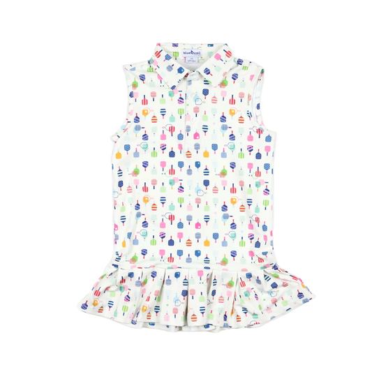 Pickleball Polo Sleeveless Dress