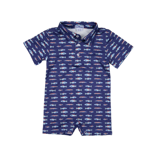 Freshwater Polo Short Sleeve Romper
