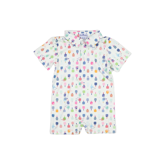 Pickleball Polo Short Sleeve Romper