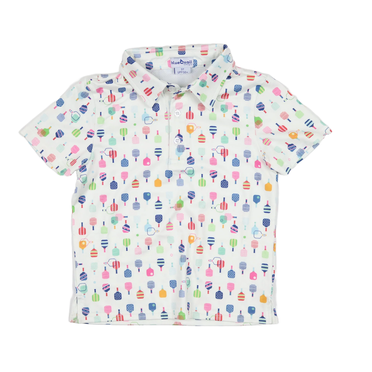 Pickleball Polo Short Sleeve Shirt
