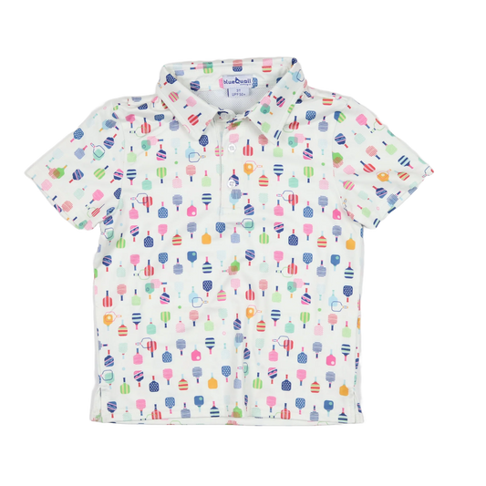 Pickleball Polo Short Sleeve Shirt
