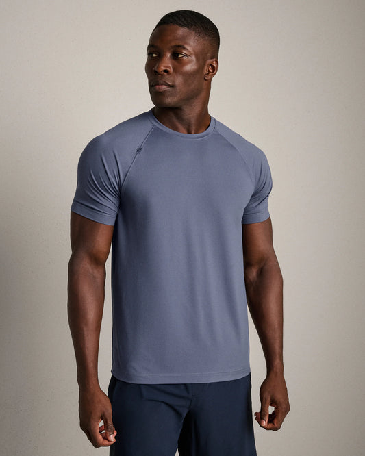 Reign Short Sleeve - Shale Blue