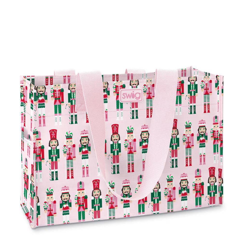 Sugar Plum Soldiers Reusable Gift Bag - Large