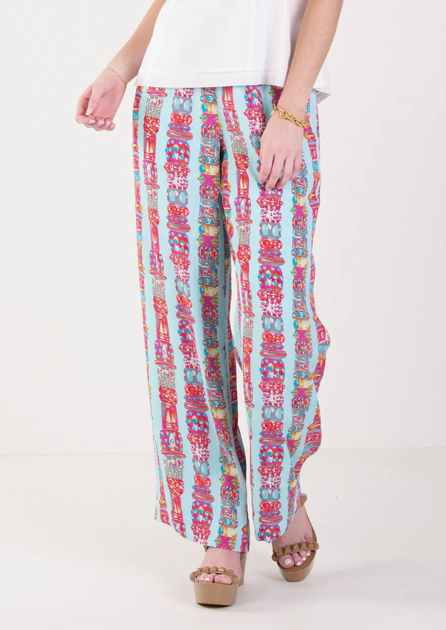 Slumber Pant- Iconic Iris