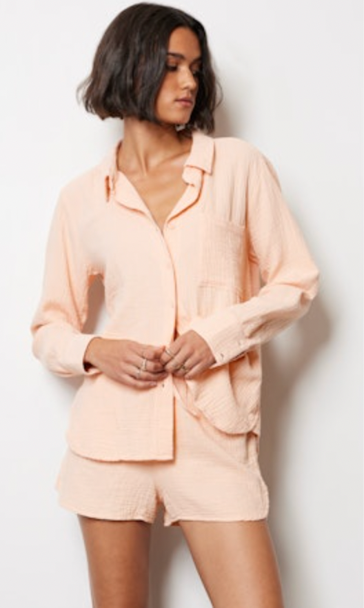 Button Down Shirt - Babe