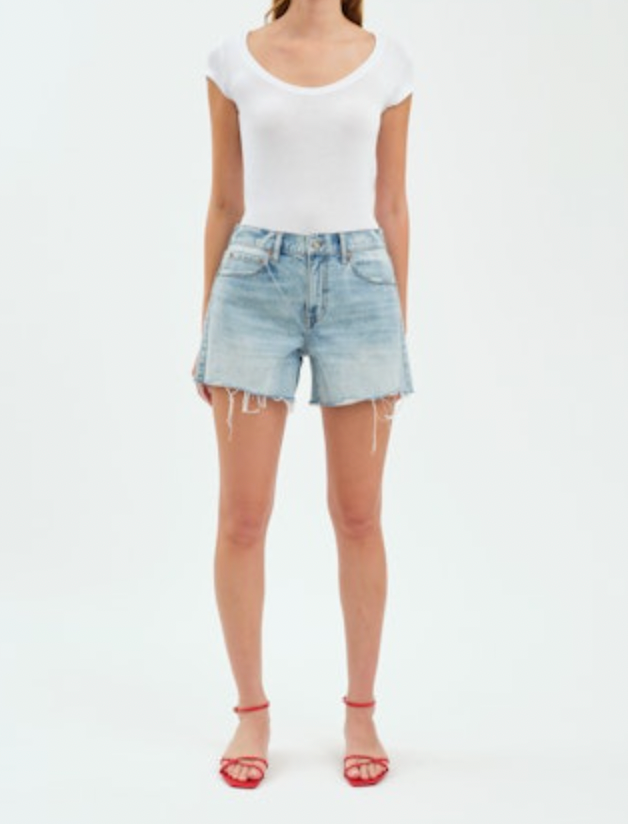 Crossroads Mid Rise Loose Shorts - Reverie Vintage