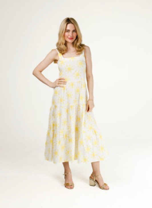 Graysen Dress - Lemon Sunshine