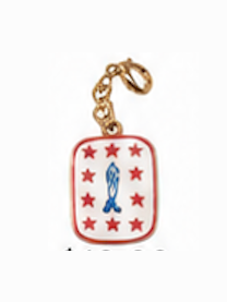 Hand Painted Ceramic Charms