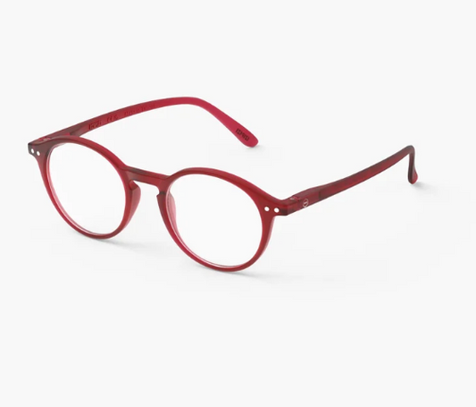 Reading Glasses- #D Cherry Red